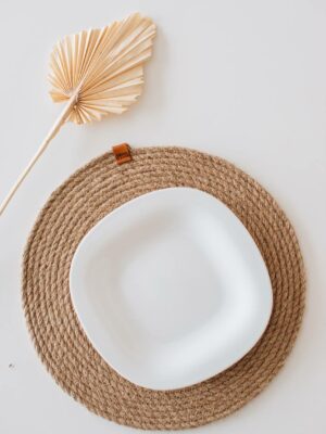 Салфетка для сервировки стола из джута